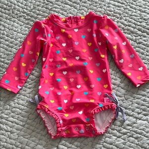 Ruffle Butts Long Sleeve Rashguard
